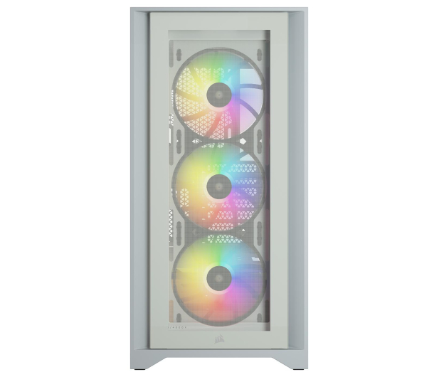 CORSAIR Obudowa iCUE 4000X RGB TG Mid Tower Biala CC-9011205-WW - 591825 - zdjęcie 2
